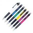 Creion mecanic 0.5mm, retractabil, grip, accesorii metalice Aihao 911