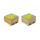 Cub notes autoadeziv 76 x 76 mm, 400 file, Stickn - kraft - Img 2