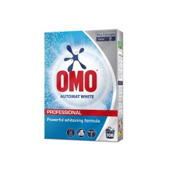 Detergent automat Omo Professional White, 5.4 kg pudră, 108 spalari