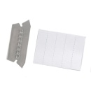 Dosar suspendabil cu eticheta Evo, bagheta metalica, carton 210g/mp, albastru - Img 2