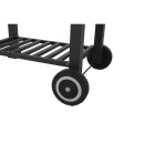 Grătar cu Grill Fonta Memphis cu roți 115 x 67 x 105 - Img 8