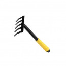 Grebla pentru Gradinarit Deli, maner ergonomic cauciucat, Lungime 30 cm