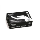 Manusi nitril Paclan Expert marimea S negre, 100 buc/cutie