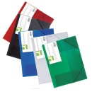 Mapa plastic cu elastic pe colturi, Q-Connect