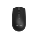 Mouse Optic Delux M322, 1000 Dpi, USB, Negru