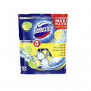 Odorizant toaleta Domestos Power 5 Maxi Pack, 5 x 55g - Img 2
