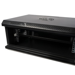 Rack de perete Spacer sectiune simpla 4U, 500 x 450 mm - Img 5