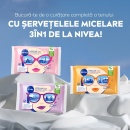 Servetele demachiante Nivea Micellar 3-in-1 pentru toate tipurile de ten, 25 buc - Img 3