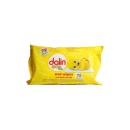 Servetele umede Dalin Soft & Clean, 72 buc/pachet