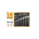 Set de 14 chei combinate, Cr-V, 6-32 mm, Tolsen - Img 2