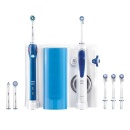 Set periuta de dinti electrica + Irigator bucal Oxyjet, Oral -B Pro 2000, 6 capete