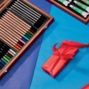 Set Profesional pentru desen Derwent Academy™ cutie din lemn, 35 bucati/set - Img 2