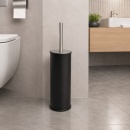 Set WC perie si suport din otel inoxidabil – Negru