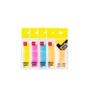 Stick index plastic set 2 x 38 x 18 + 1 x 38 x 25 mm , 20 file deli