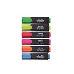 Textmarker varf lat 1-3mm, Office Products - galben - Img 3