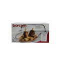 Vas Yena termorezistent 2 x 2.25 litri Oval cu capac, Borcam - Img 3
