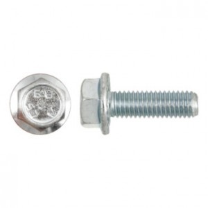 DIN 6921 – 8.8 – surub cu flansa, cap hexagonal, zincat alb - 16, 40