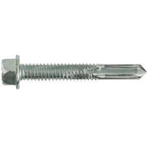 DIN 7504K – L – surub autoforant cu cap hexagonal, zincat alb - 5.5, 80