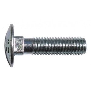 DIN 603 – 4.8 – surub cap torbant, zincat alb - 5, 70