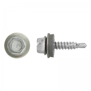 DIN 7504K – R – surub autoforant cu varf redus, zincat alb