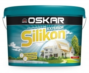 Vopsea Lavabila Superalba Exterior Oskar Silikon 5L