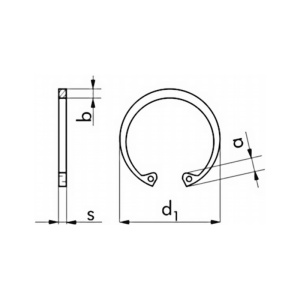 DIN 472 – inel de siguranta pentru alezaje - Img 2
