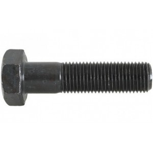 DIN 960 – 10.9 – surub pas fin, cap hexagonal, partial filetat, negru - 24x1.5, 180