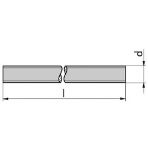 DIN 975 – 8.8 – tija filetata, inch, UNC - Img 2