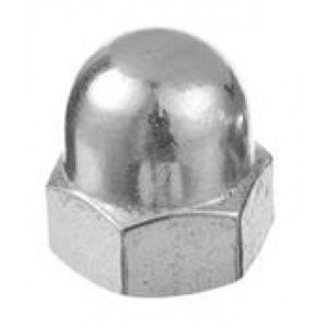 DIN 1587-6, piulita hexagonala infundata, zincata - 6