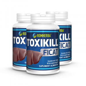 ToxiKILL FICAT de la ROMHERBA 14 ingrediente pentru TINE - Img 3