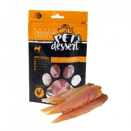 Recompense PET'S DESSERT SOFT CHICKEN STRIP 80g