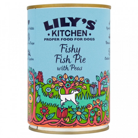 Hrana umeda pentru caini Lily's Kitchen Fishy Fish Pie 400g