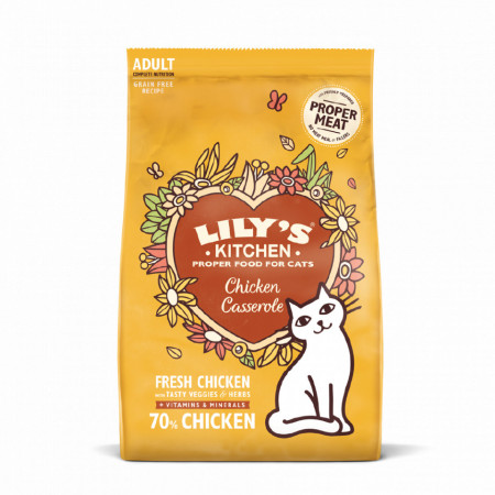 Lily's Kitchen - Delicious Chicken - Hrana uscata pentru pisici, cu pui 2kg