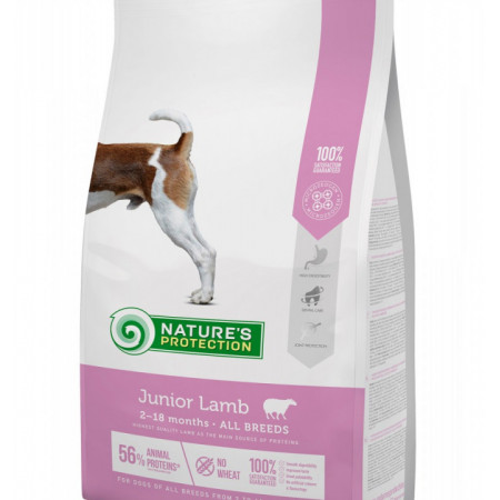 NATURES PROTECTION Dog Junior Lamb 2-18 months all breed 7.5kg
