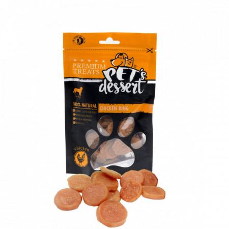 Recompense PET'S DESSERT CHICKEN RING 80g