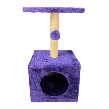 Sisal cub cu platforma mov