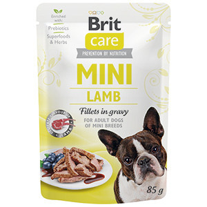 Brit Care Dog Mini Lamb Fillets in Gravy 85 g