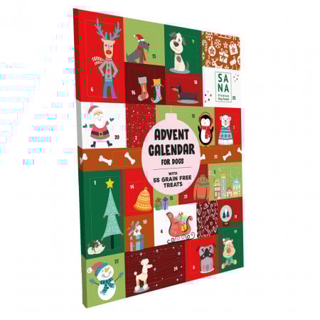 Calendar Advent Craciun SanaDog XL pentru caini