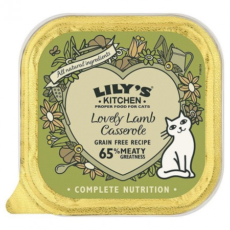 Hrana umeda pentru pisici Lily's Kitchen Lovely Lamb Casserole 85g