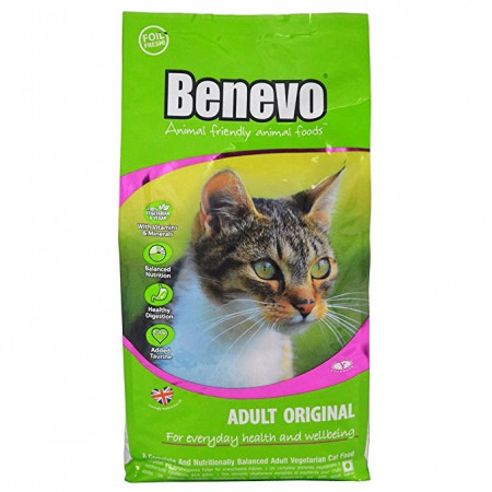 Hrana uscata vegetariana Benevo, 10kg, pentru pisici