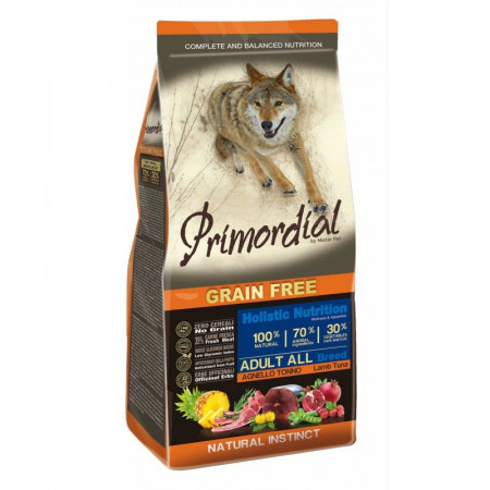 Primordial G.F. Holistic Dog Adult TUNA&LAMB (12KG)