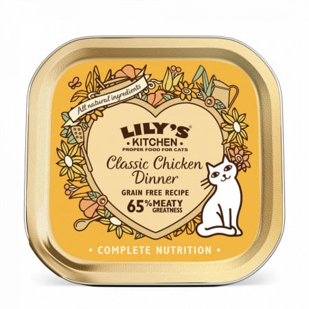 Hrana umeda pentru pisici Lily's Kitchen Classic Chicken Dinner 85g