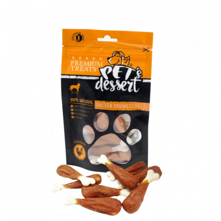 Recompense PET'S DESSERT CHICKEN DRUMSTICKS 80g