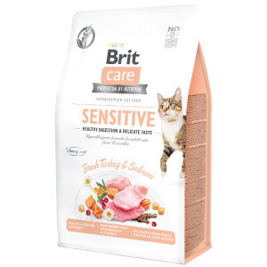 Brit Care Cat GF Sensitive Healthy Digestion and Delicate Taste 400 g