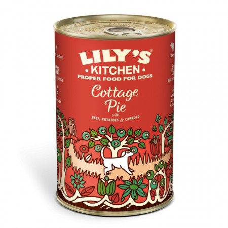 Hrana umeda pentru caini Lily's Kitchen Cottage Pie 400g