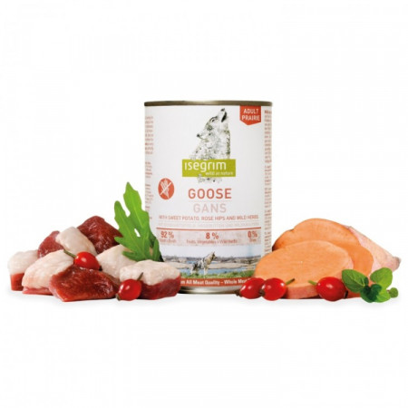 ISEGRIM DOG ADULT - GOOSE (conserva 400 GR.)