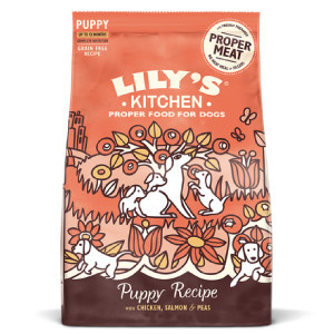 Lily's Kitchen, hrana uscata pentru caini juniori, cu pui si somon 2.5 kg