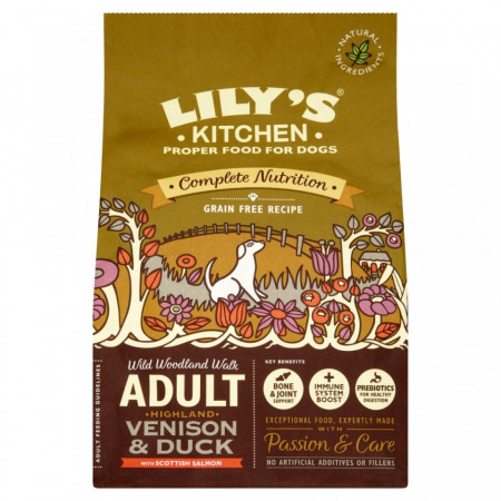 Lilys Kitchen for Dogs Adult Venison and Duck 1kg