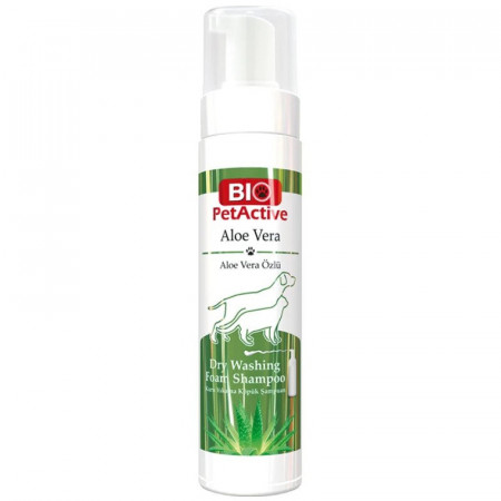 BIOPET Aloe Vera Dry Washing Foam Shampoo 200ML