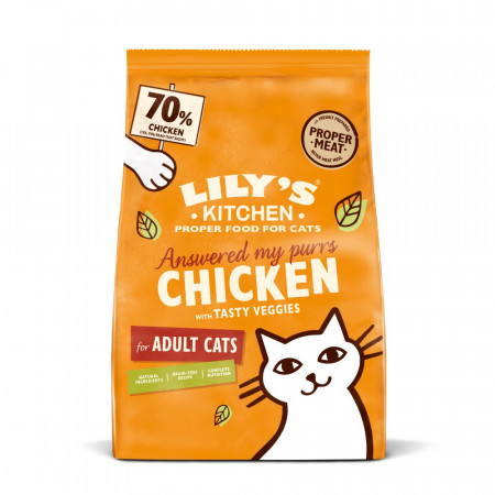 Lily's Kitchen - Delicious Chicken - Hrana uscata pentru pisici, cu pui 2kg
